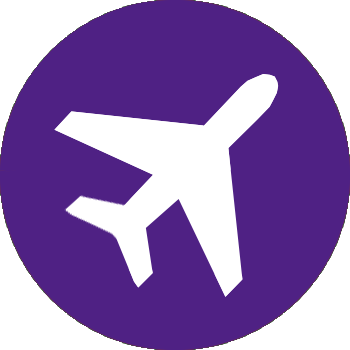 a picture of a plane to show that you can receive travel rewards from Ambit Energy