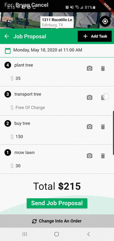 Manipulate Line Items